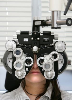 Optometrischer Test